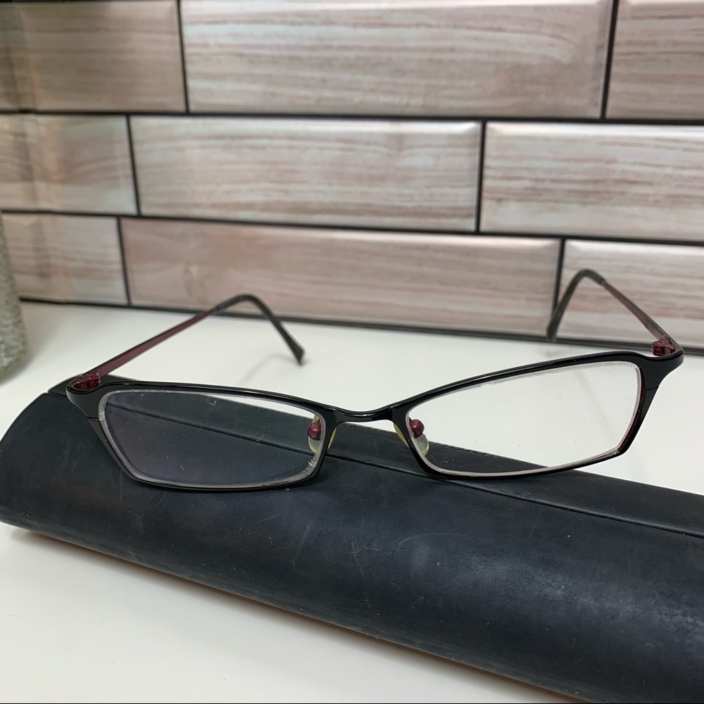 Prodesign Women’s Eyeglasses Denmark Black Metal READ